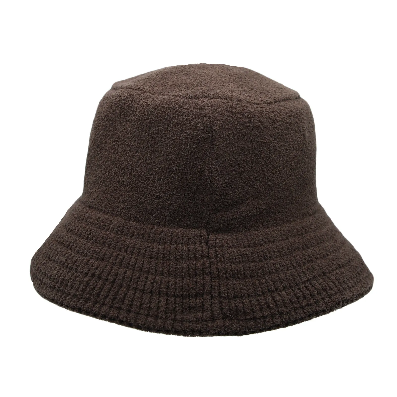 Winter Polyester Warm Bucket Hat Fedora Outdoor Cap NCB1304