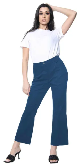 Women Bootcut Denim Stretch Jeans