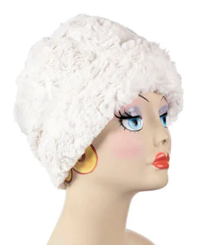 Women's Beanie Hat, Reversible and Faux Fur - Cuddly Faux Furs