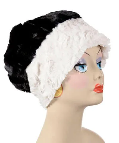 Women's Beanie Hat, Reversible and Faux Fur - Cuddly Faux Furs