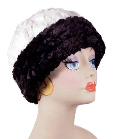 Women's Beanie Hat, Reversible and Faux Fur - Cuddly Faux Furs