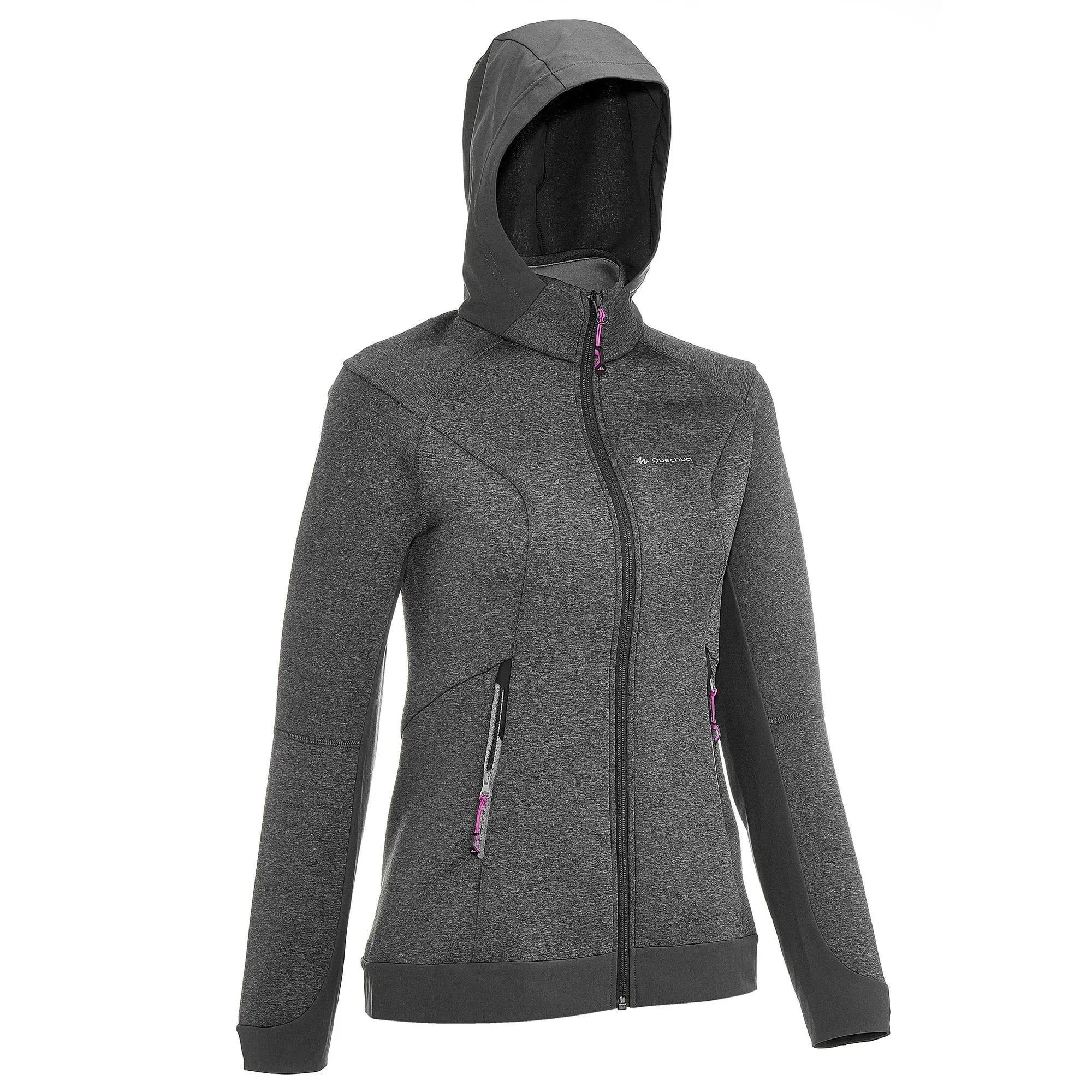 Women's Hiking Warm Stretch Sweatshirt Forclaz 900