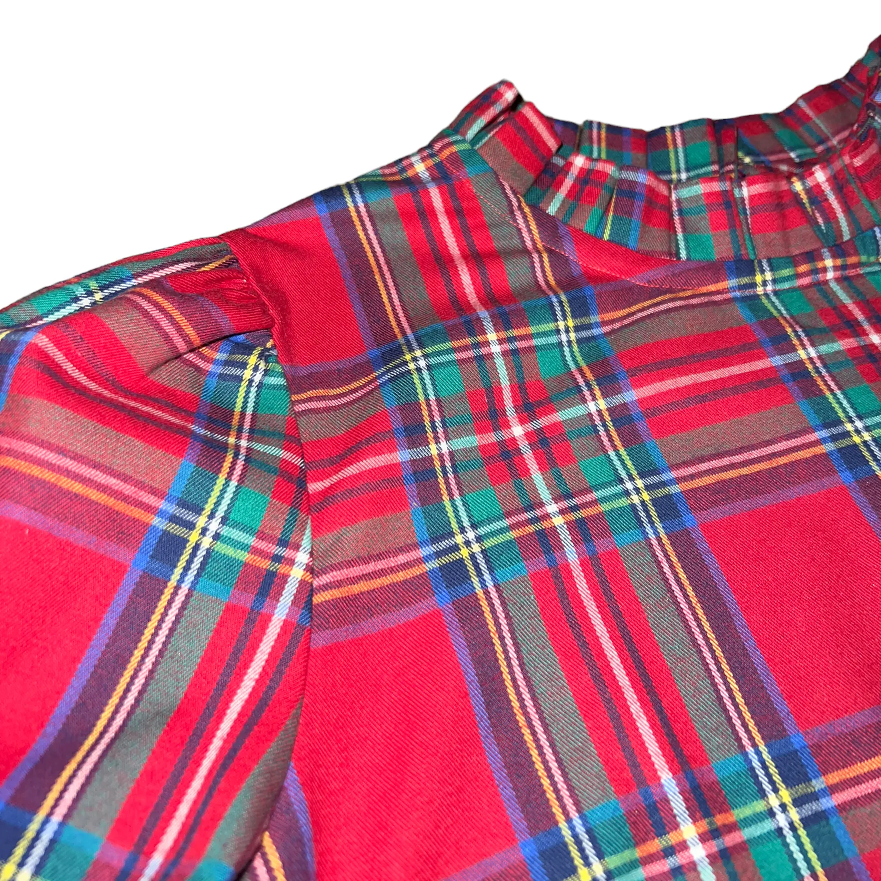 Women's Tillie Top V1- Tybee Tartan Plaid