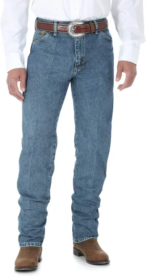 Wrangler Men's George Strait Cowboy Cut Original Fit Jean, Greyed Denim